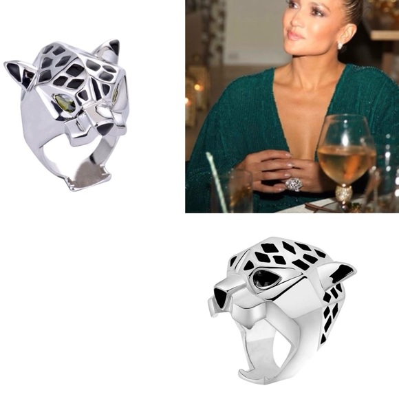 Jewelry - New Silver Panther Statement Ring